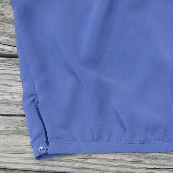 Urban Outfitters Kimchi Blue Blue Lace Crop Top Shirt Small - Picture 4 of 8